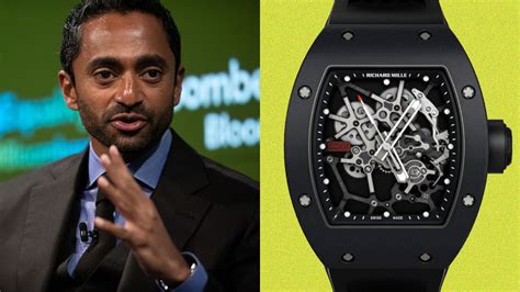 Chamath Palihapitiya’s watch collection refuses to bow to tech 